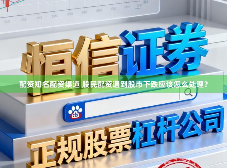 配资知名配资渠道 股民配资遇到股市下跌应该怎么处理？